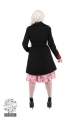 9633 Felina Coat with Red Trim