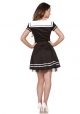 9453 Sailor Minidress in Black