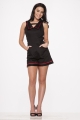 9966 Sailor Romper in Black