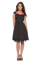 9052 Vivian Dress in Black