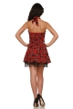 6733 Tartan Minidress in Red