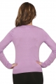 0202 Crewneck Cardigan in Lavender