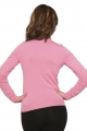 0202 Crewneck Cardigan in Soft Pink