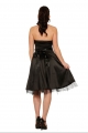 0211 Occasion Halter Dress in Black