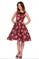 134 Hearts & Roses Swing Dress