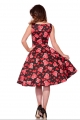 134 Hearts & Roses Swing Dress