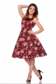 134 Hearts & Roses Swing Dress