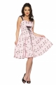 6672 Skull Baby Swing Dress in Pink