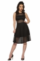 C6179 Black Indecent Dress