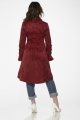 10192 Burgundy Brocade Coat