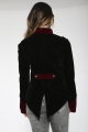 30170 Black Velvet Goth Jacket