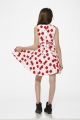 70011 Girl's Cherry Dress in White