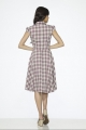 23263 Purple Plaid Swing Dress