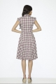 23263 Purple Plaid Swing Dress