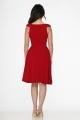 22032 Red Swing Dress