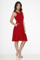 22032 Red Swing Dress