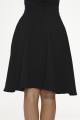 49370 Black White Poodle Skirt