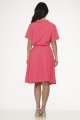 49372 Hot Pink Black Poodle Skirt