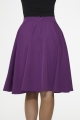 49373 Purple Black Poodle Skirt