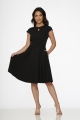 23560 Black Swing Dress