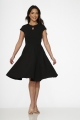 23560 Black Swing Dress