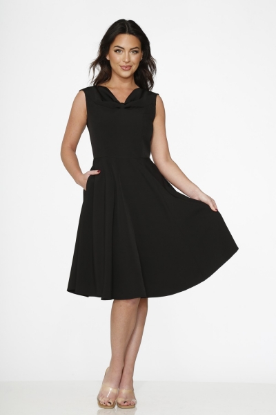 22050 Black Swing Dress